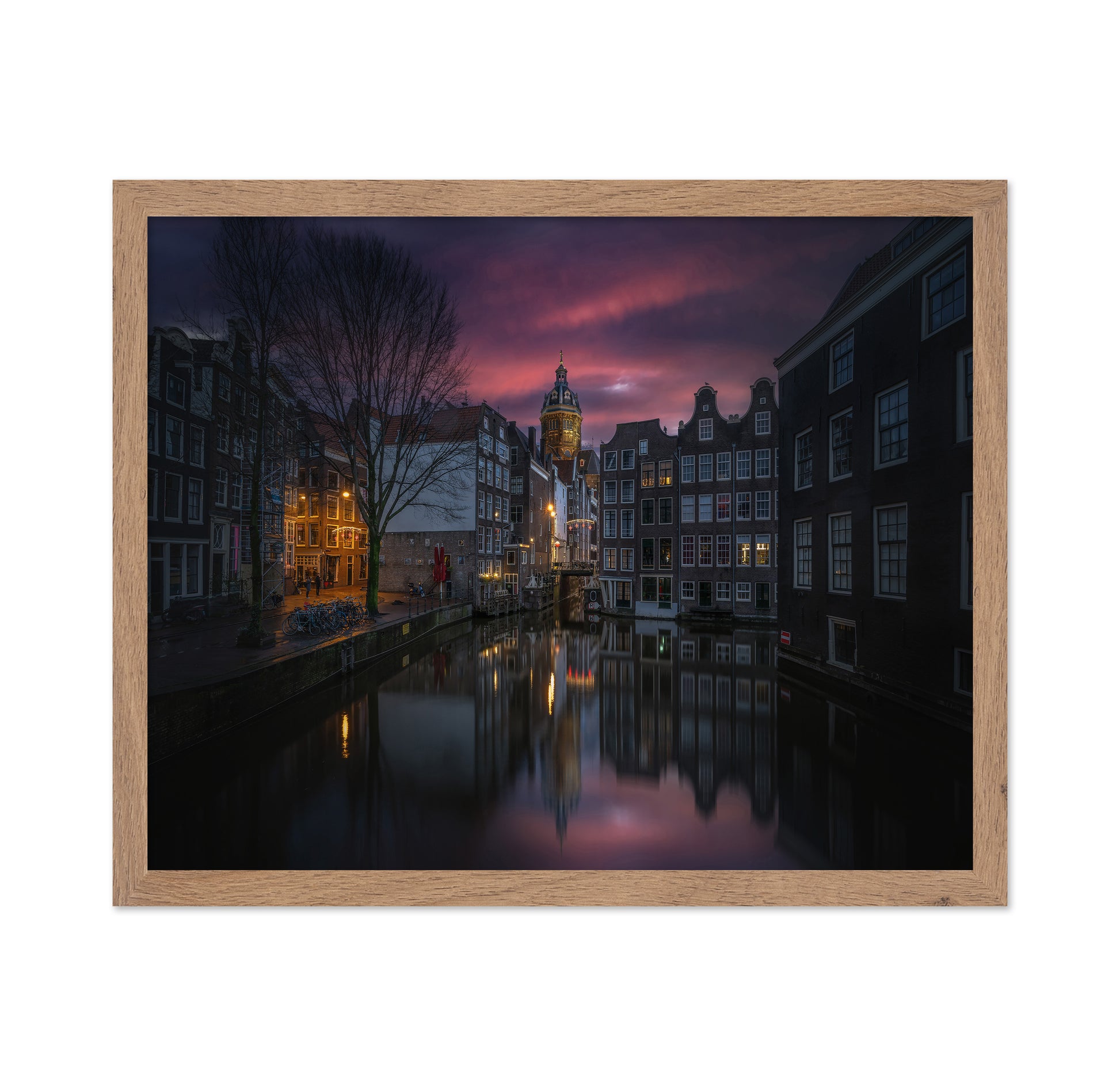 Amsterdam Canal Twilight