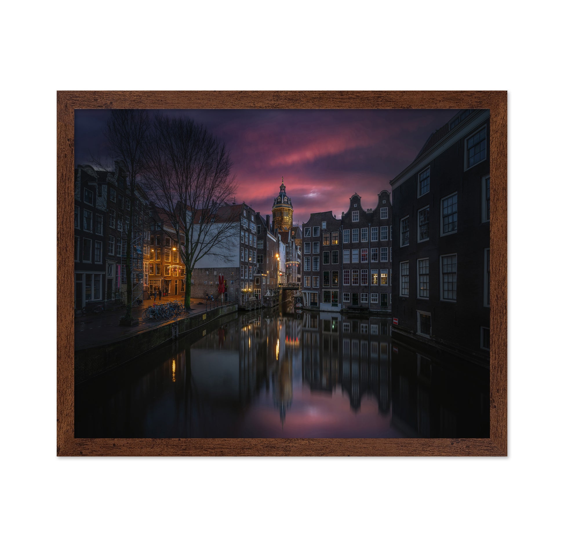 Amsterdam Canal Twilight