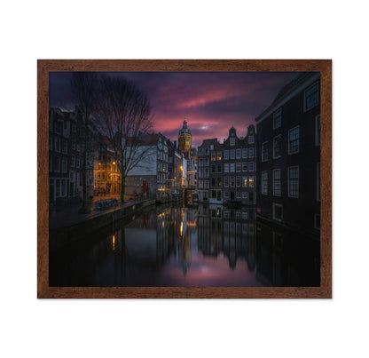Amsterdam Canal Twilight