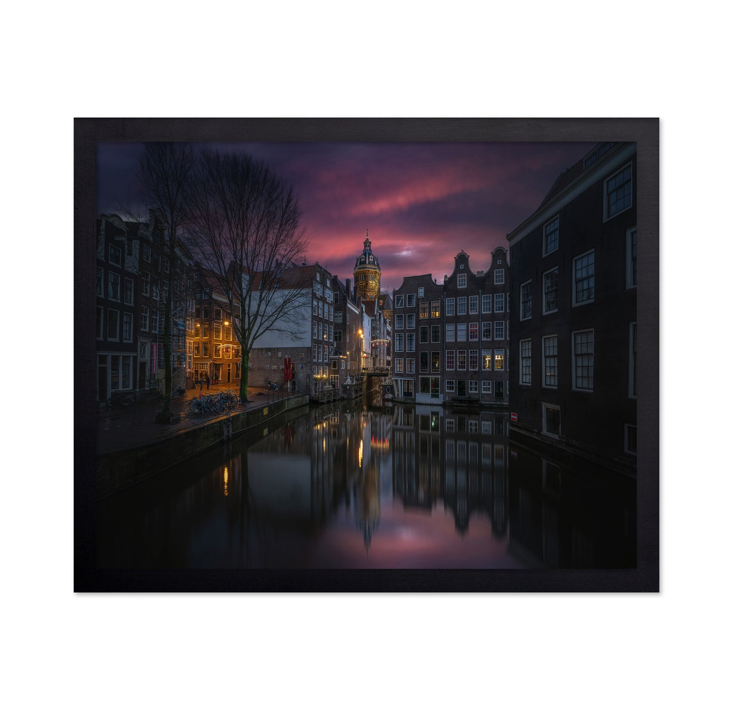 Amsterdam Canal Twilight