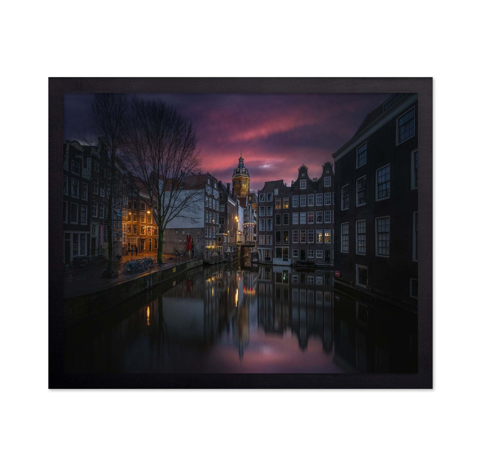 Amsterdam Canal Twilight
