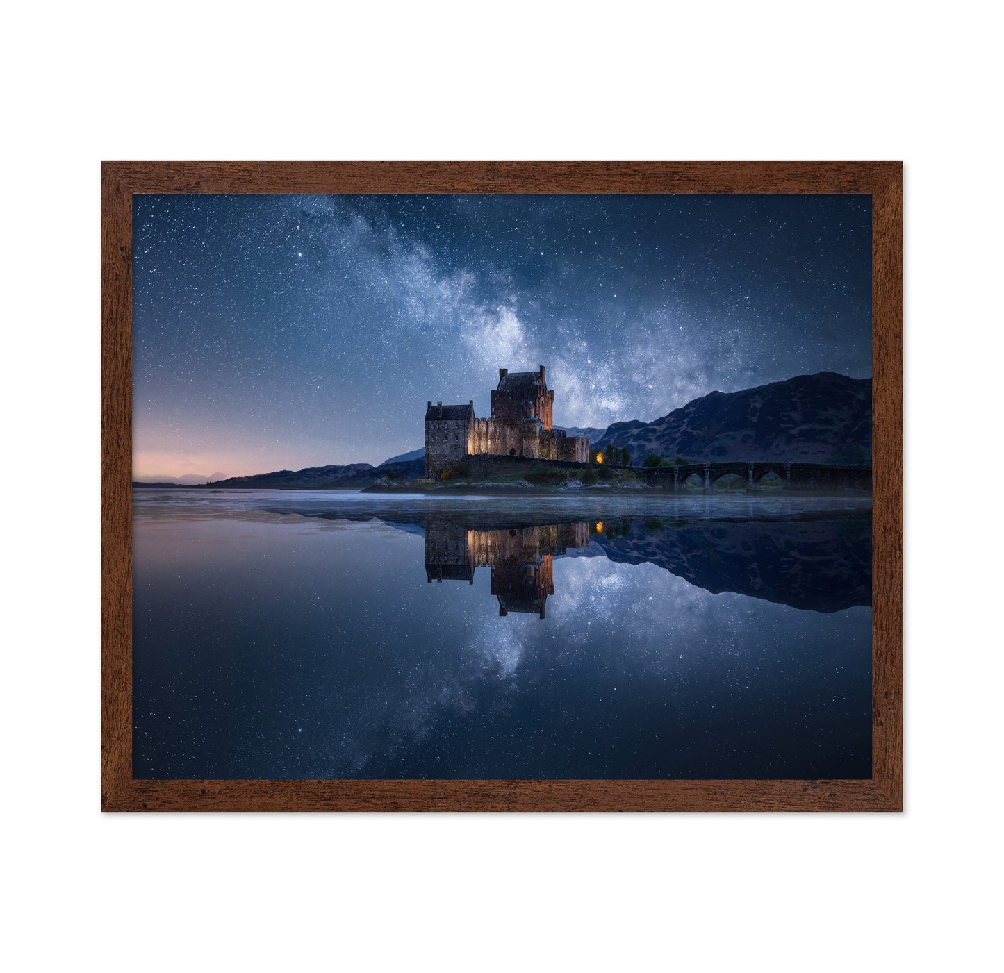 Milky Way Castle Reflection