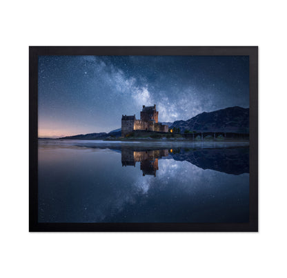 Milky Way Castle Reflection