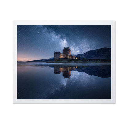 Milky Way Castle Reflection