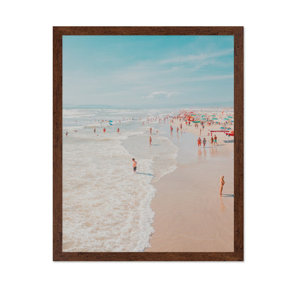 Busy Summer Beach