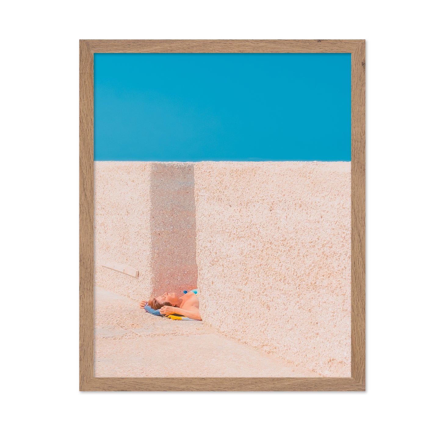 Sunbathing Minimal Scene