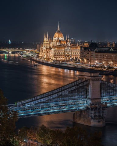 Budapest Parliament Night