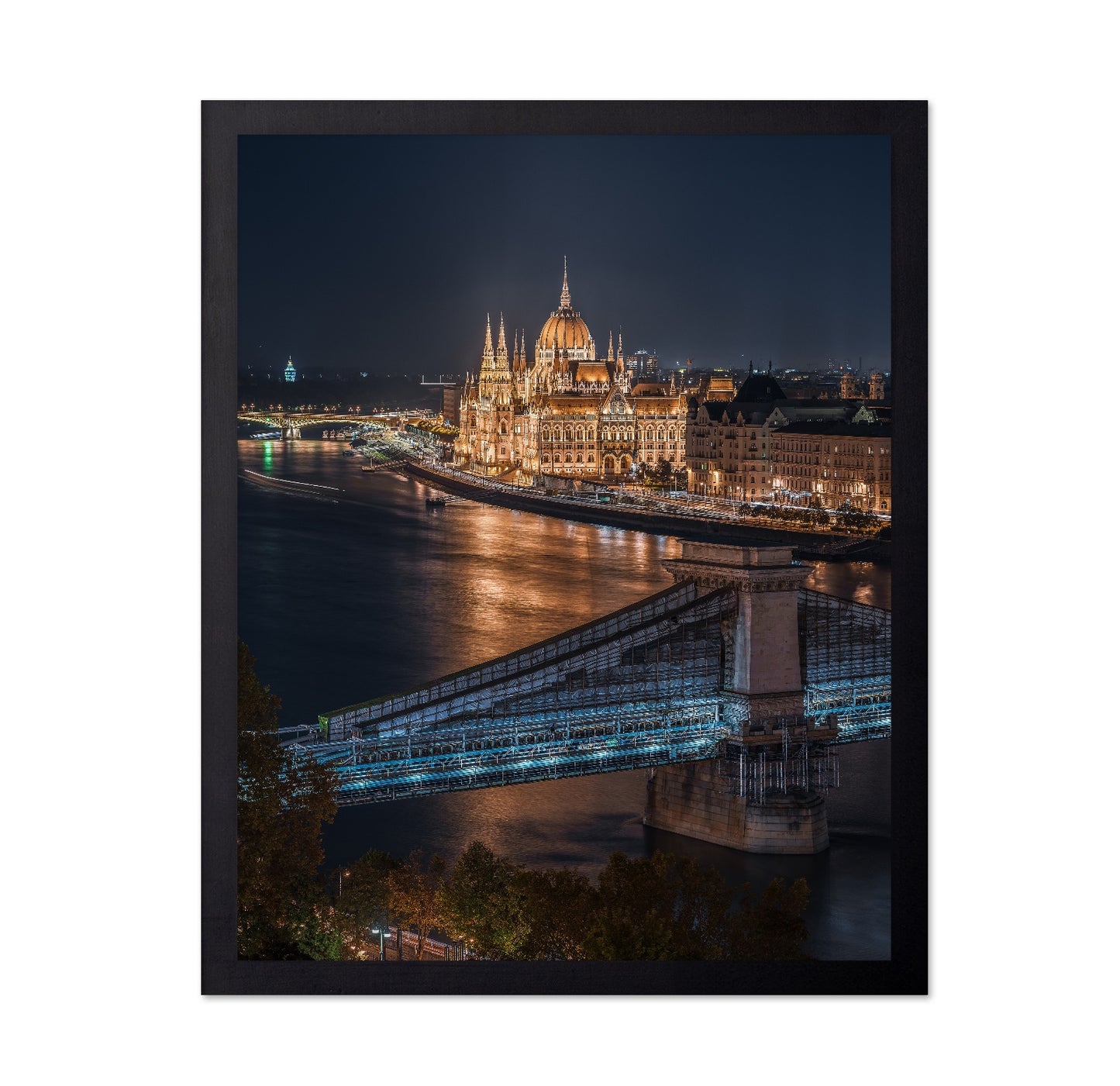 Budapest Parliament Night