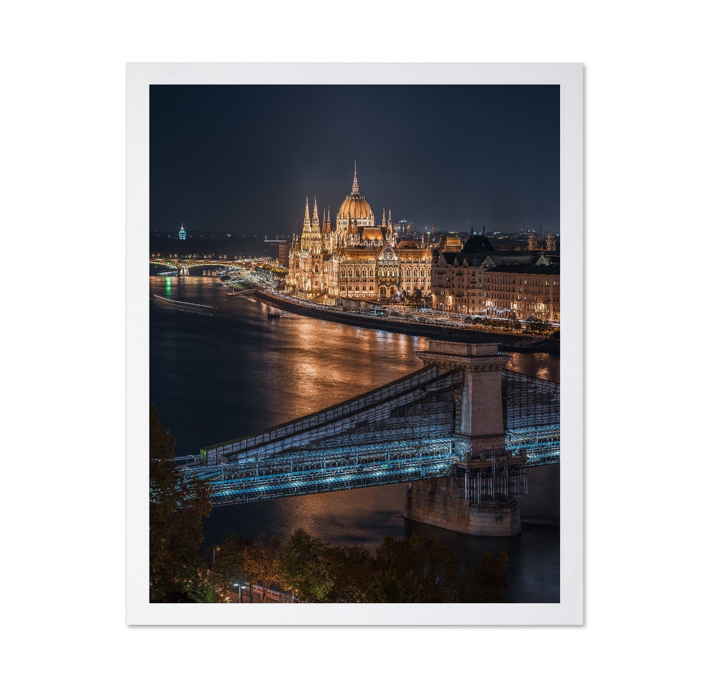 Budapest Parliament Night
