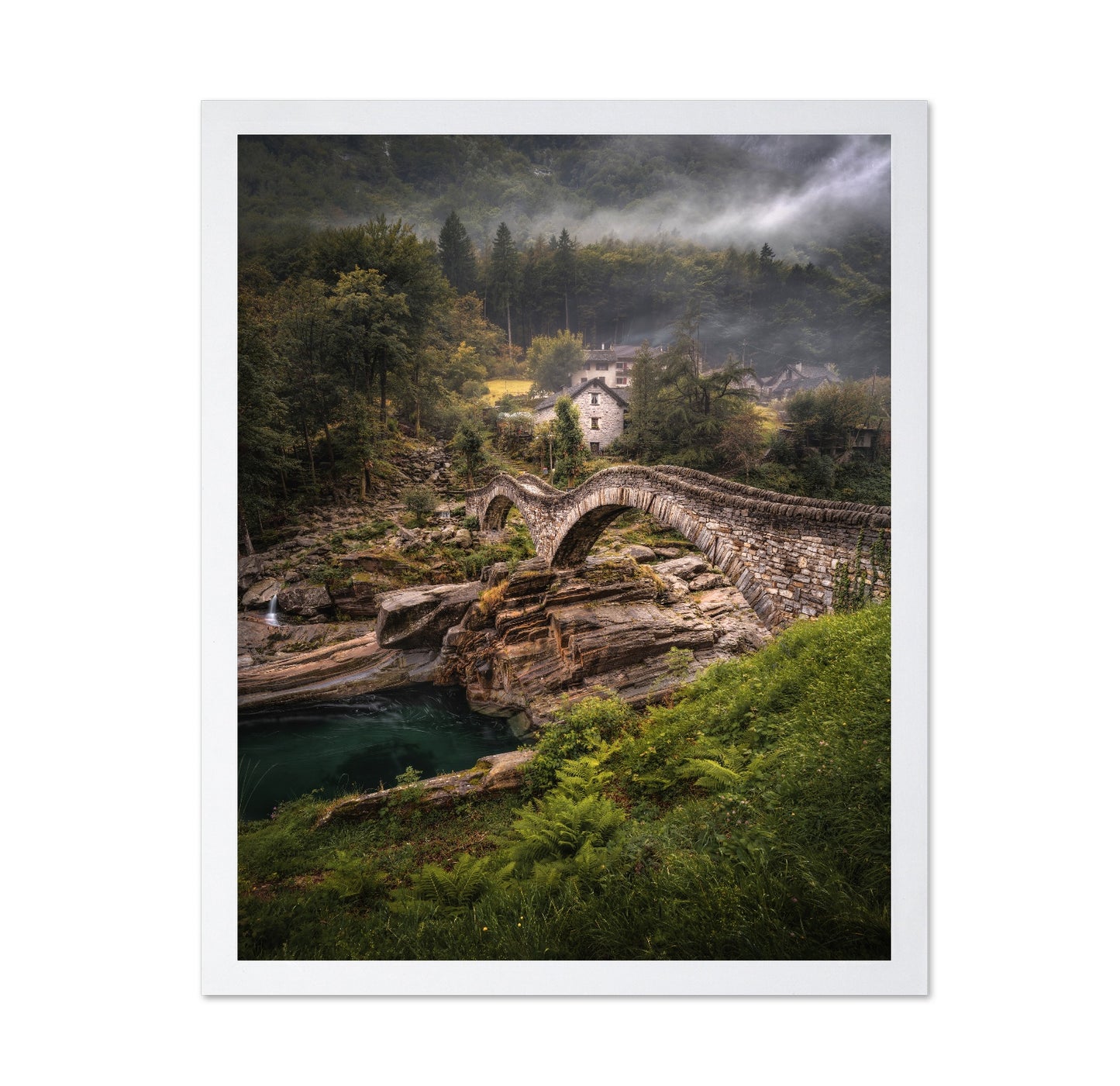 Misty Stone Bridge