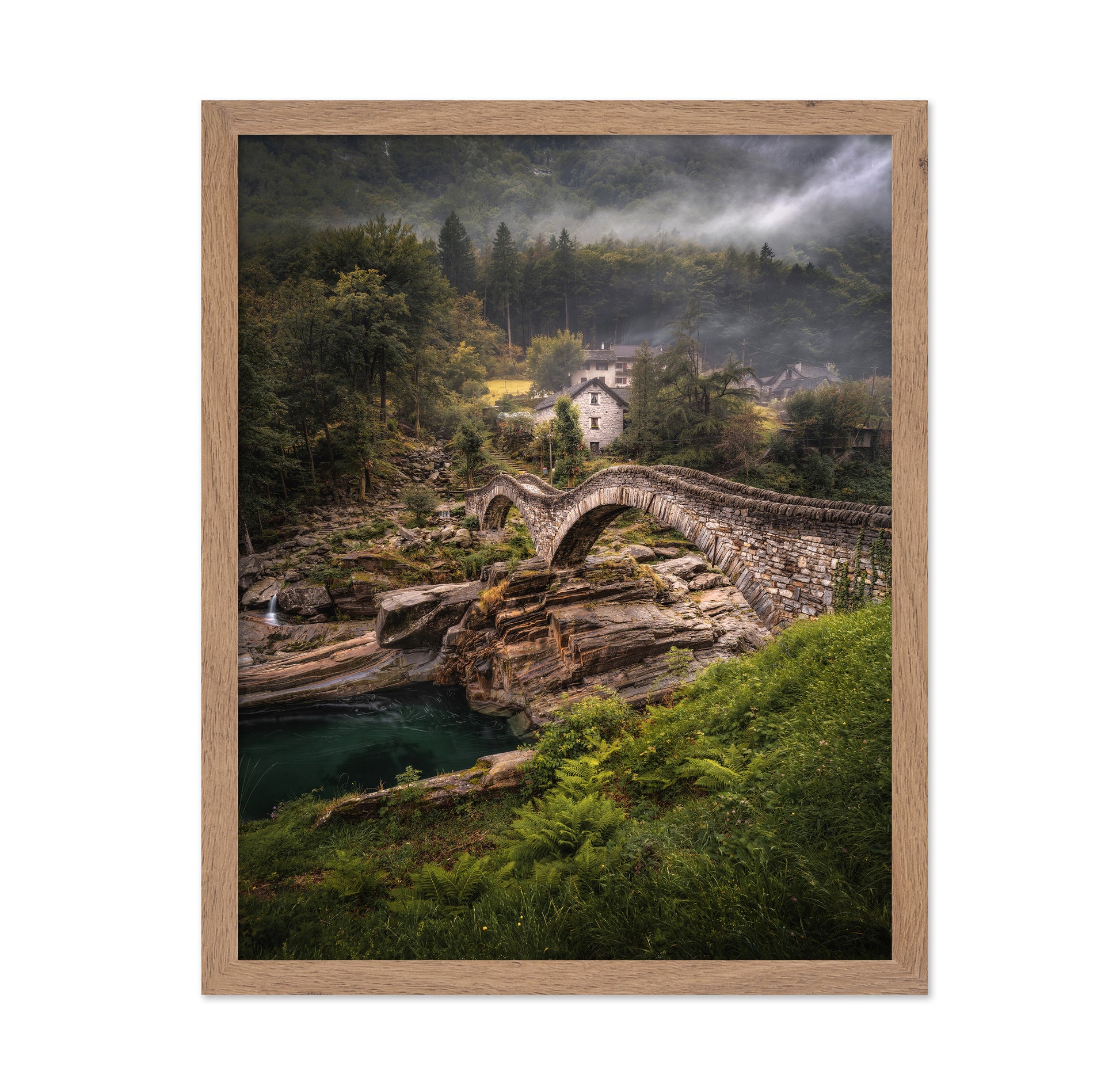Misty Stone Bridge