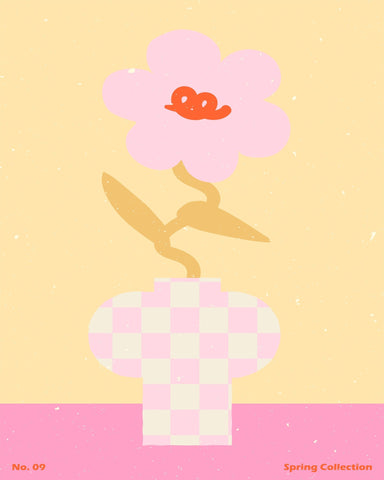 Spring Flower Vase