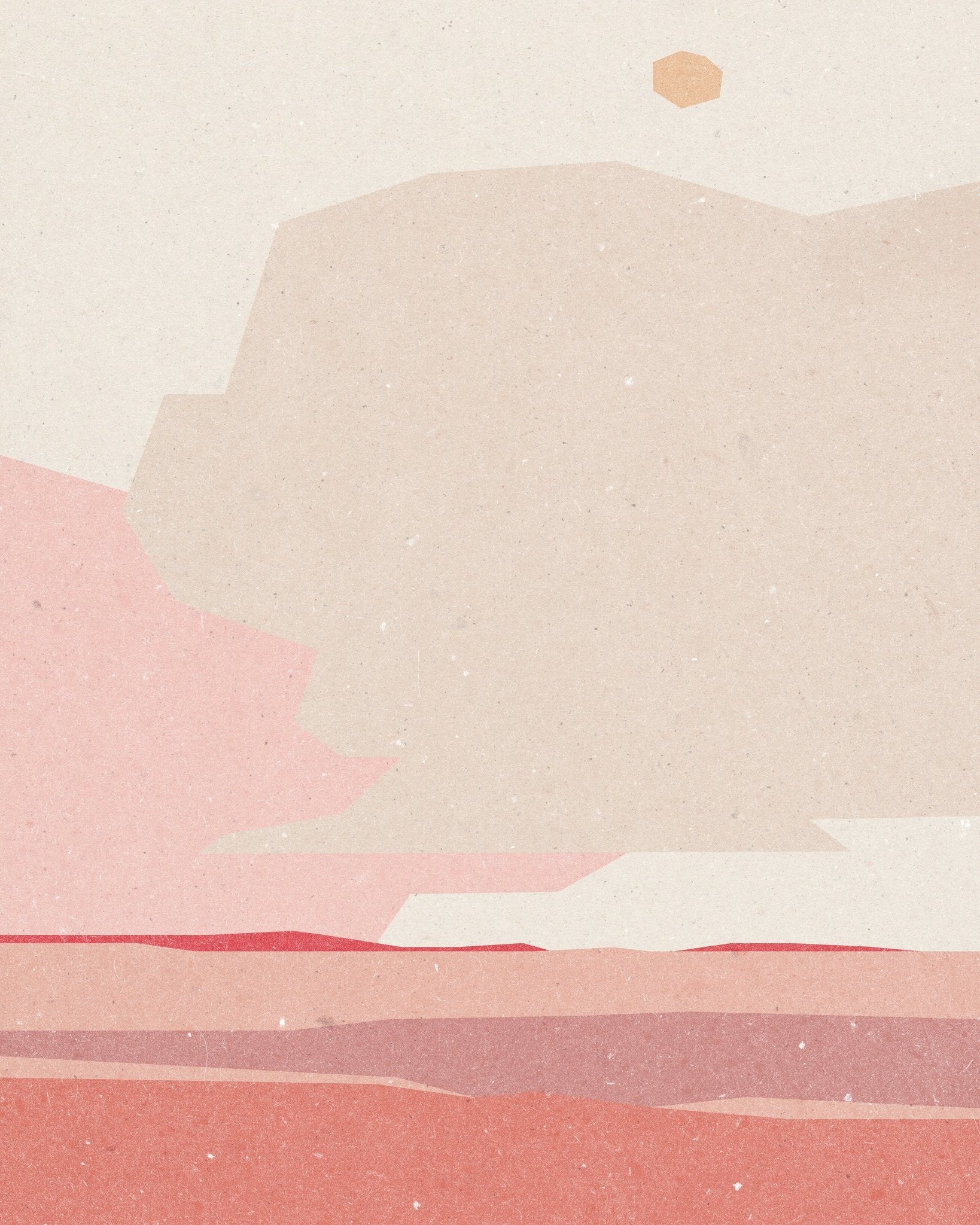 Minimal Desert Landscape No1