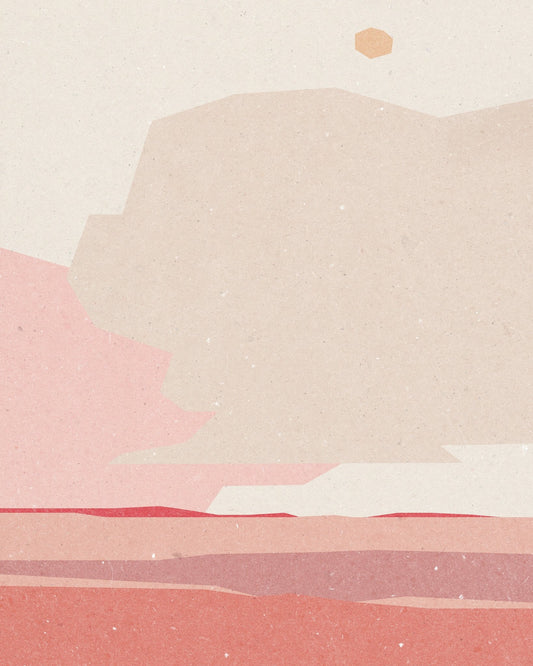 Minimal Desert Landscape No1