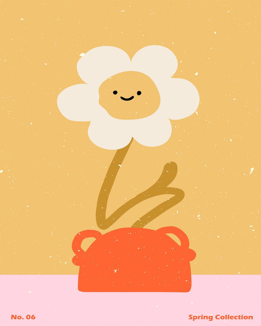 Smiling Flower Pot