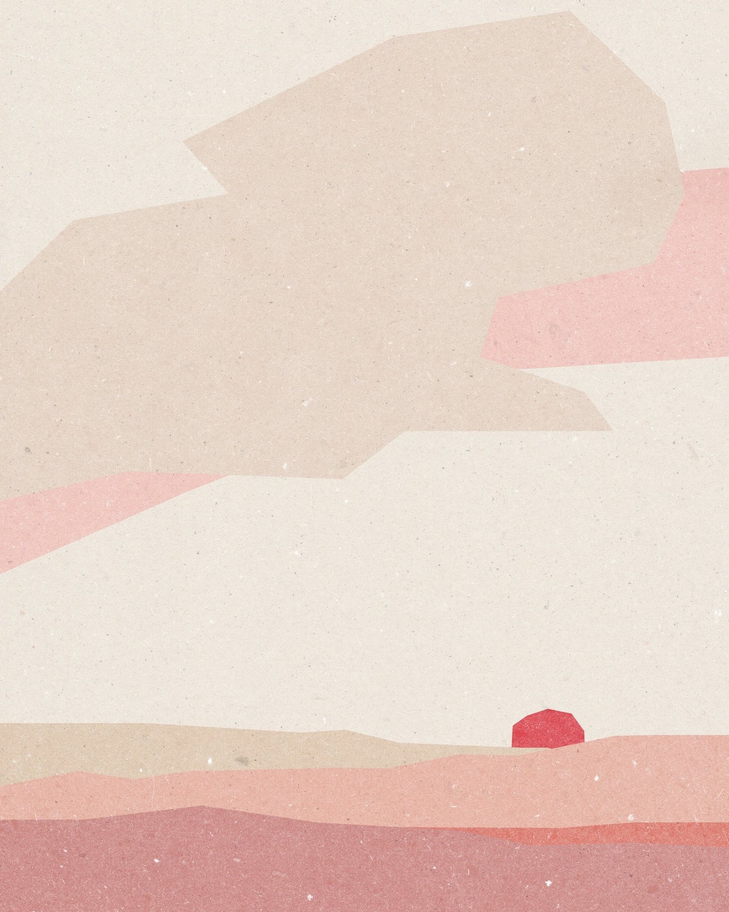 Abstract Desert Landscape No1