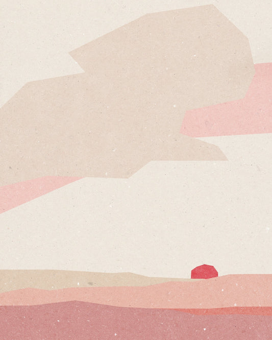 Abstract Desert Landscape No1