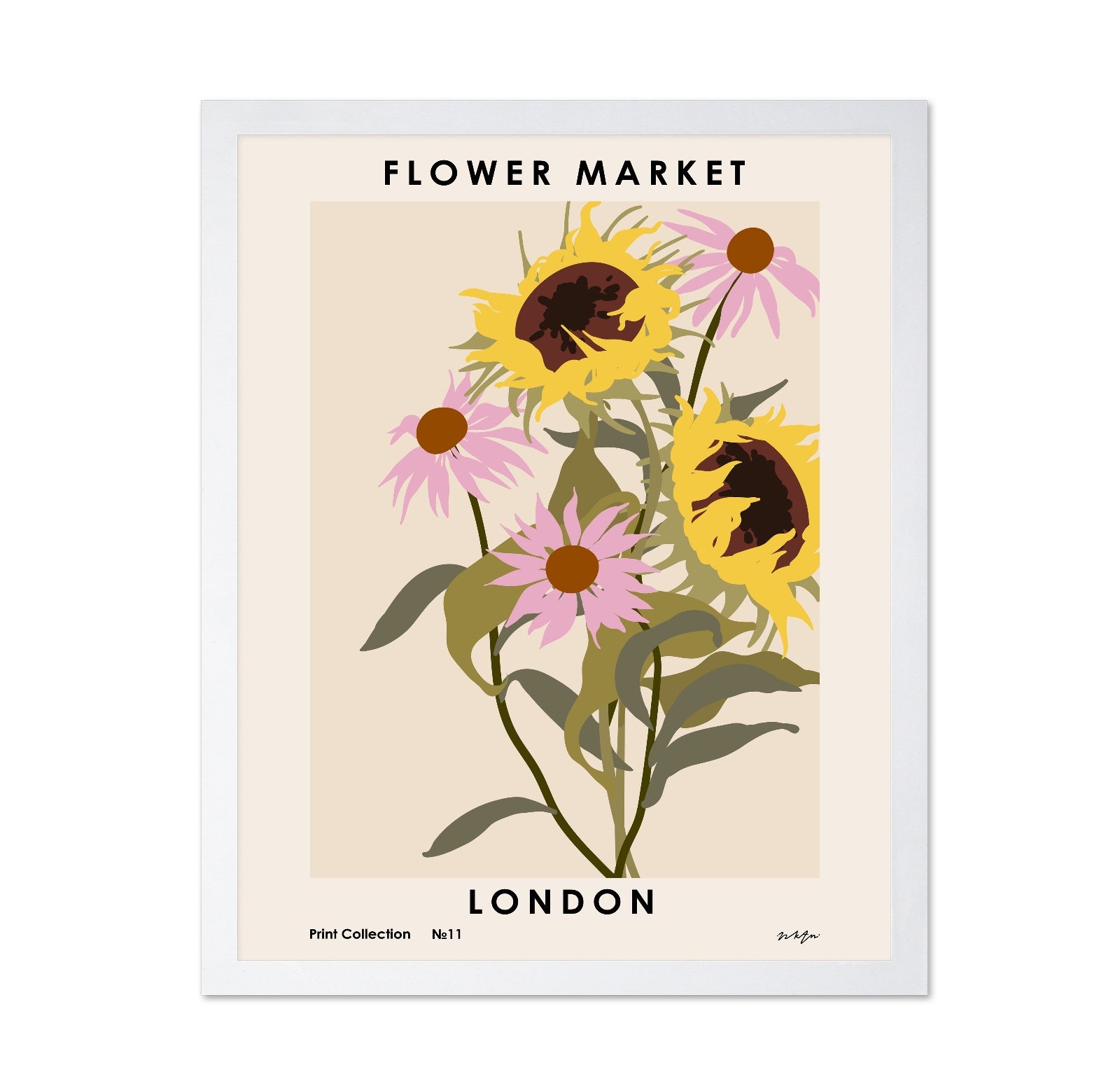 London Flower Market No1