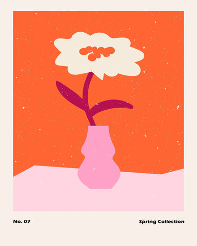 Orange Spring Flower