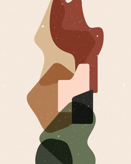 Abstract Shapes Composition