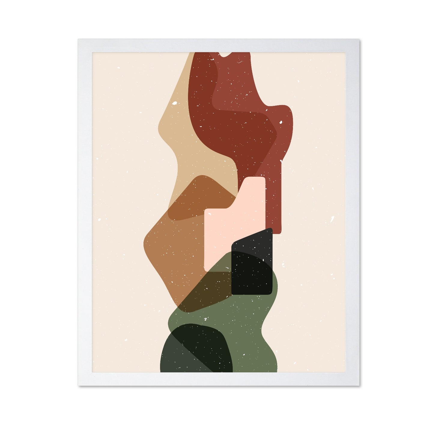 Abstract Shapes Composition