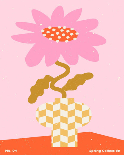 Pink Spring Flower