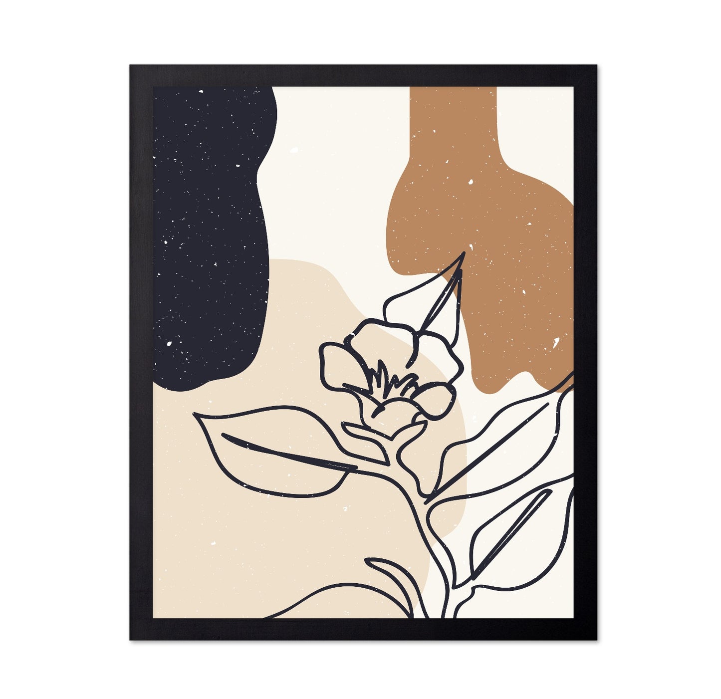 Abstract Floral Line
