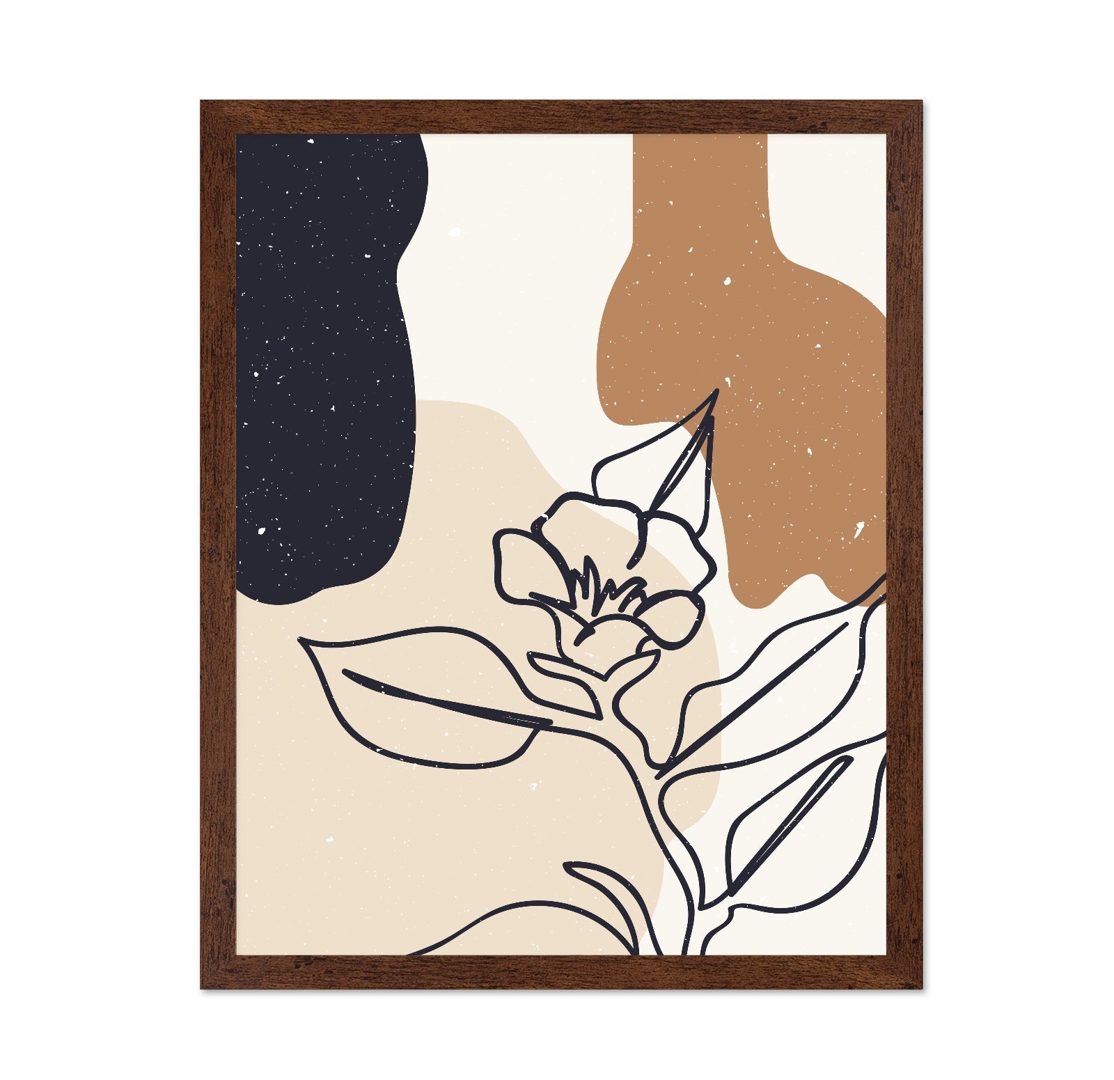 Abstract Floral Line