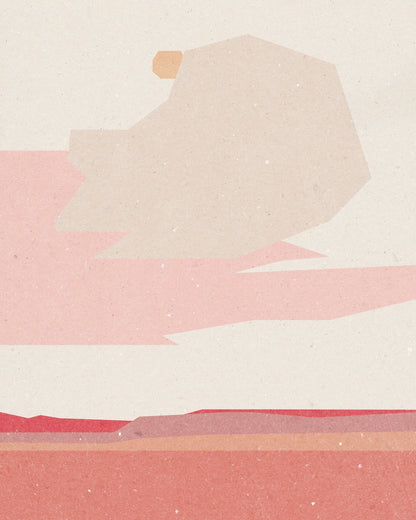 Minimal Desert Landscape No2