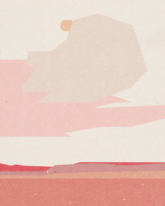 Minimal Desert Landscape No2