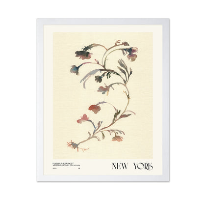 New York Floral Watercolor
