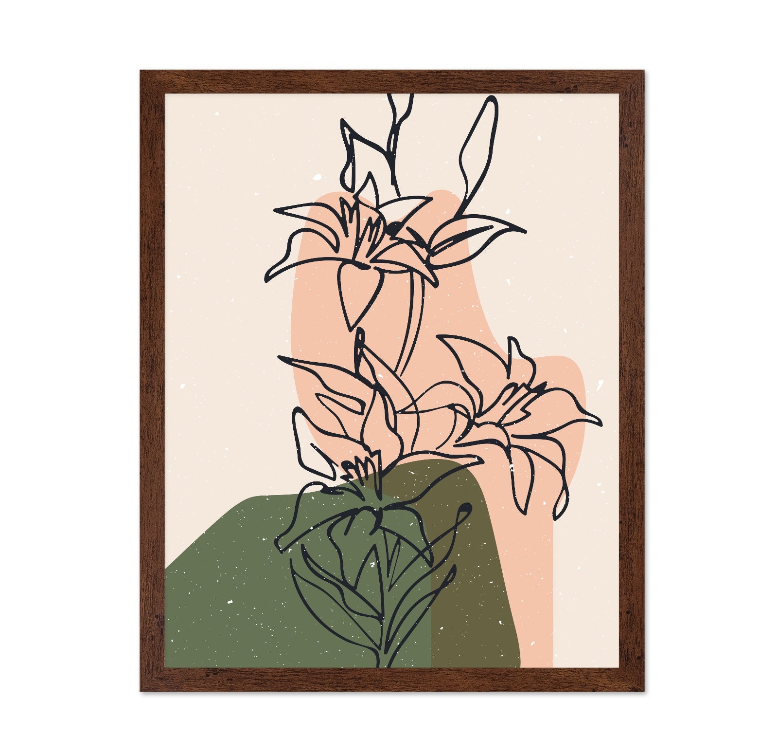 Floral Line Abstract