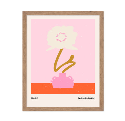 Soft Pink Spring Flower