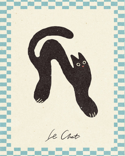 Black Cat Illustration