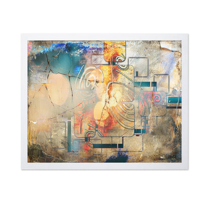 Textured Abstract Layers No1