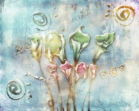 Vintage Floral Texture No1