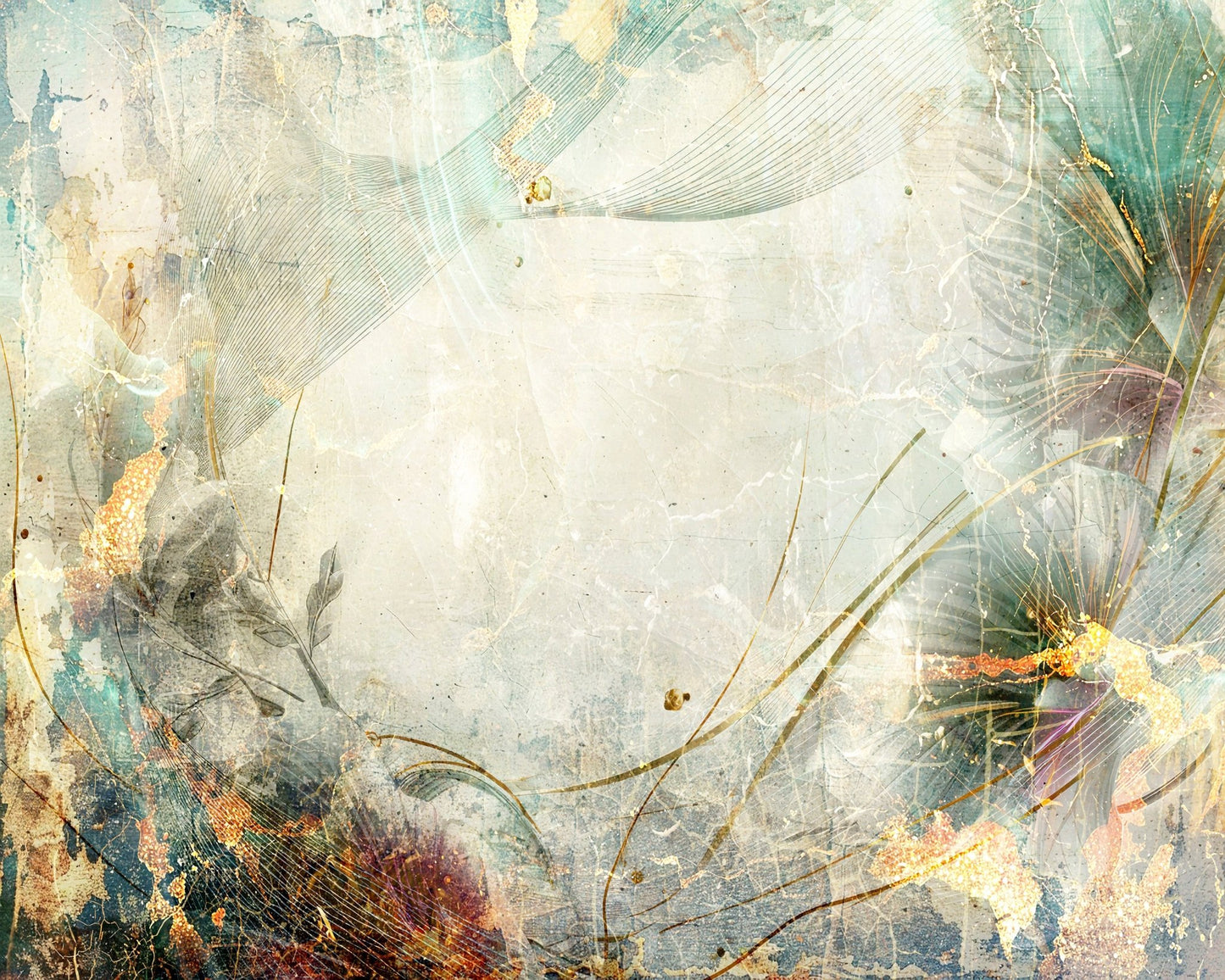 Vintage Floral Texture No2