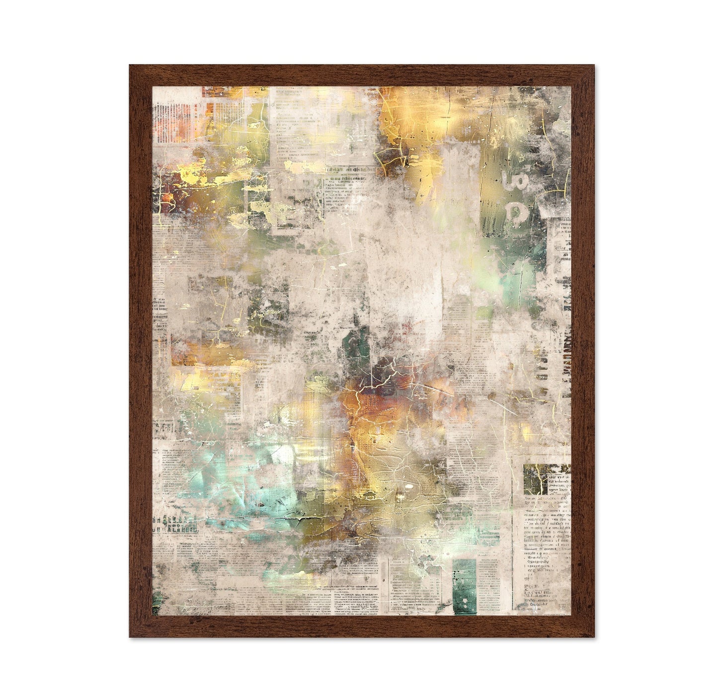 Vintage Abstract Collage