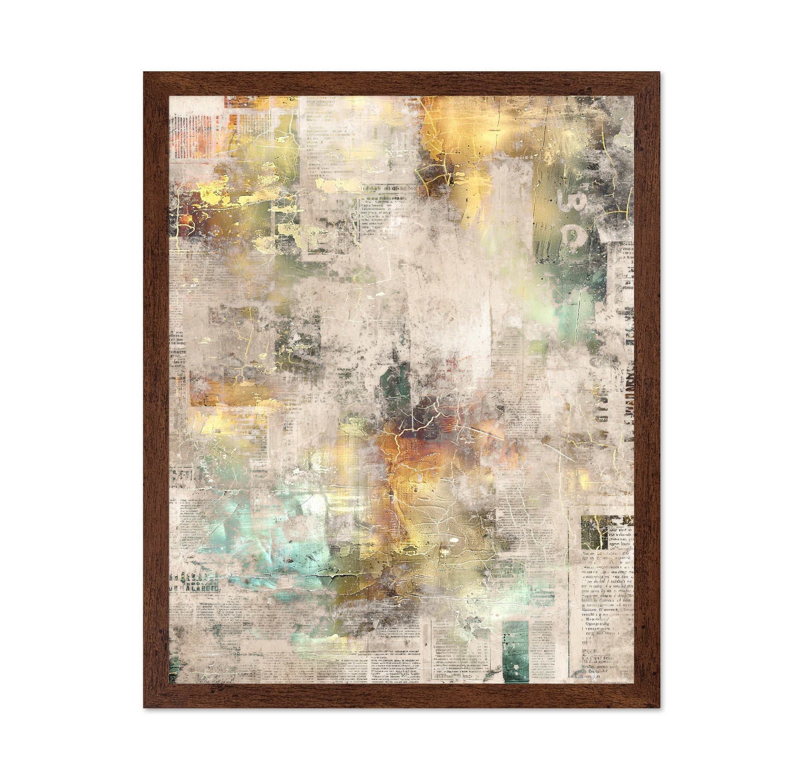 Vintage Abstract Collage