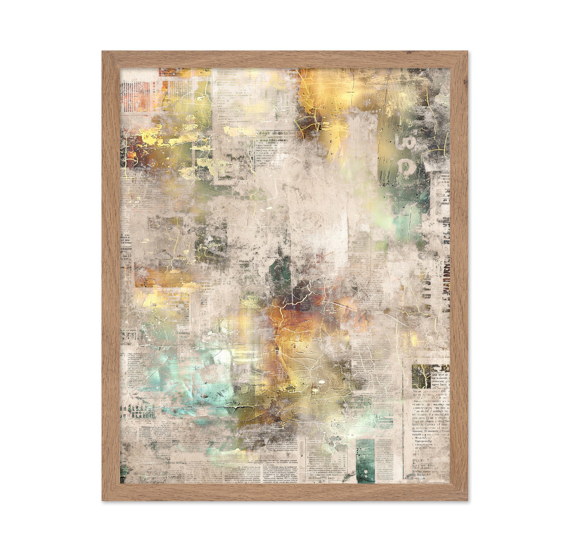 Vintage Abstract Collage