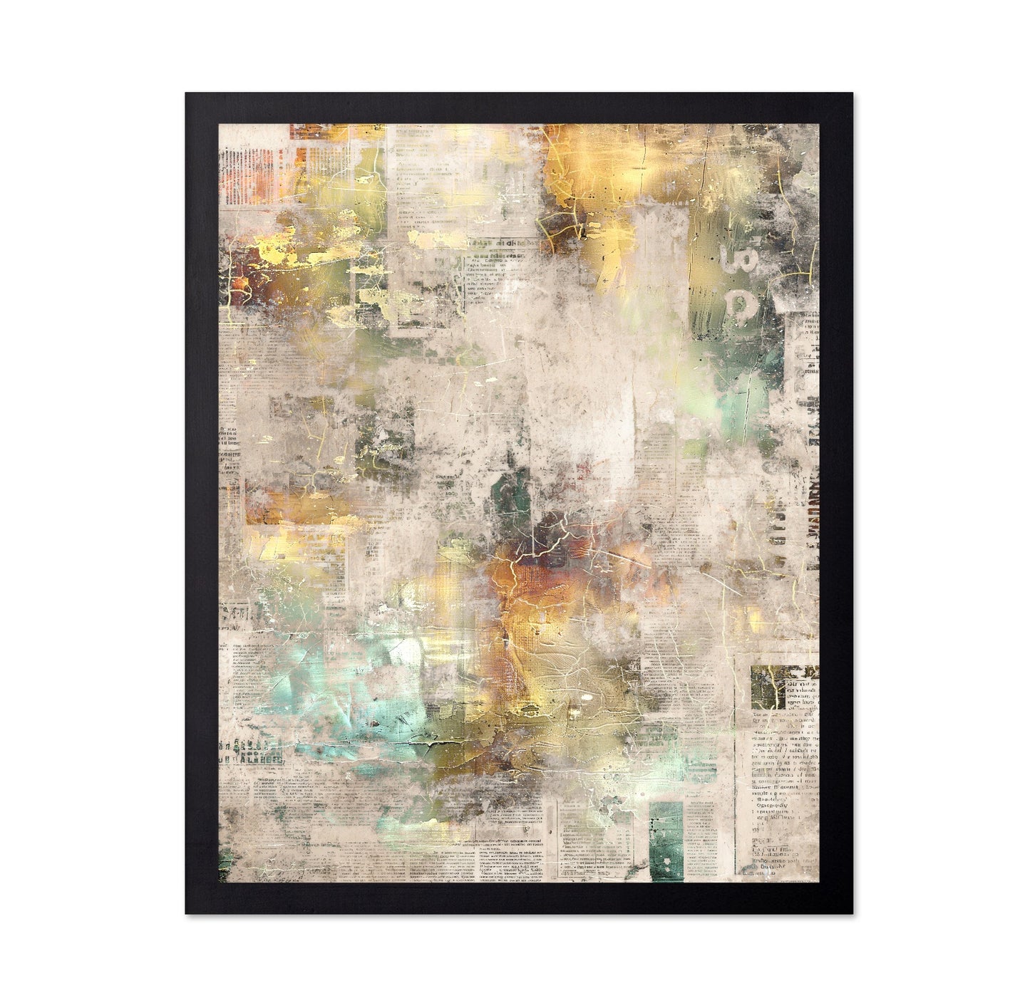 Vintage Abstract Collage