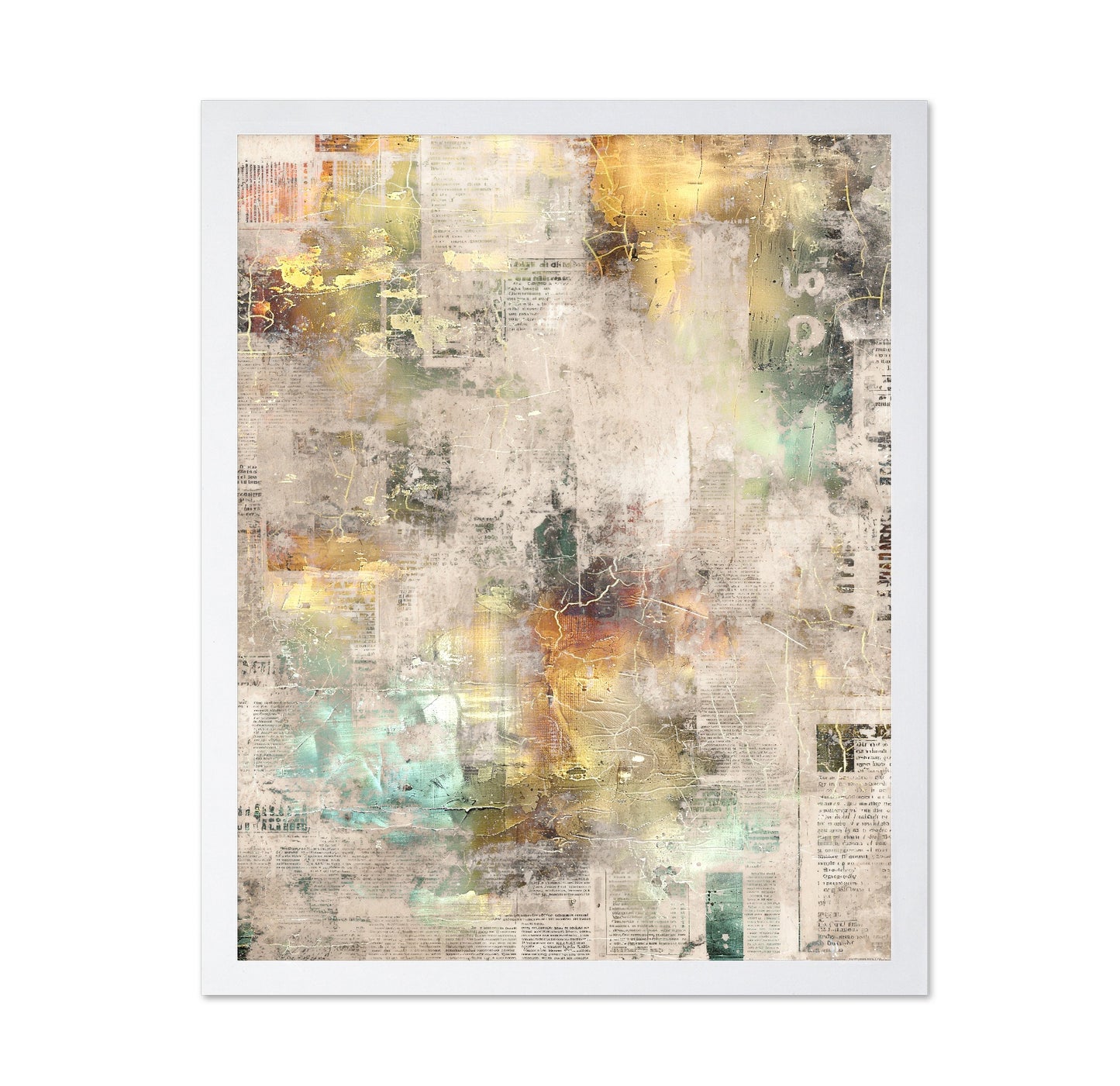 Vintage Abstract Collage