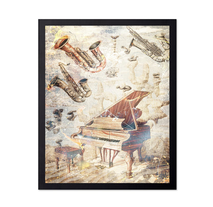Surreal Vintage Piano