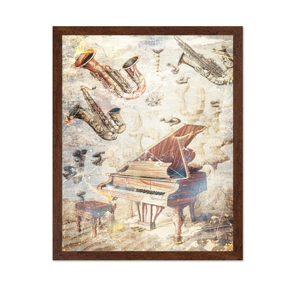 Surreal Vintage Piano