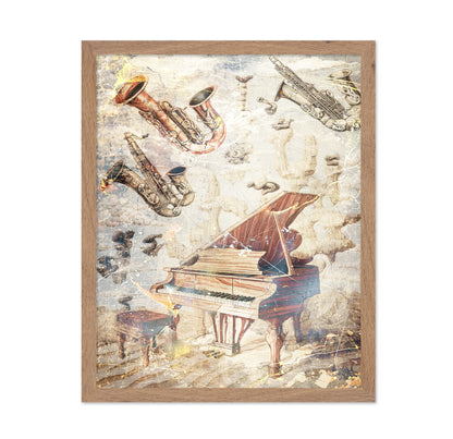 Surreal Vintage Piano