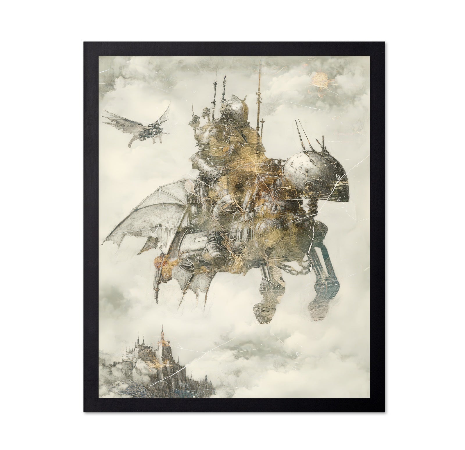 Flying Steampunk Machine