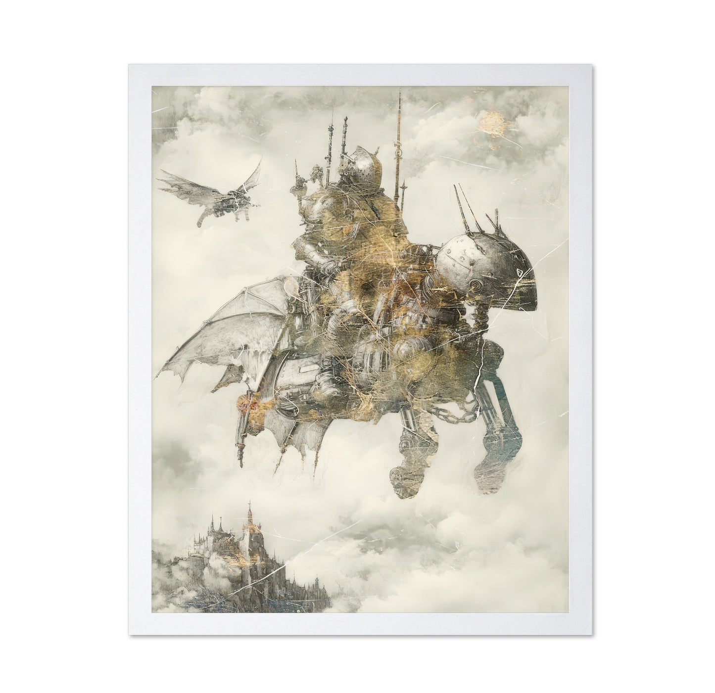 Flying Steampunk Machine
