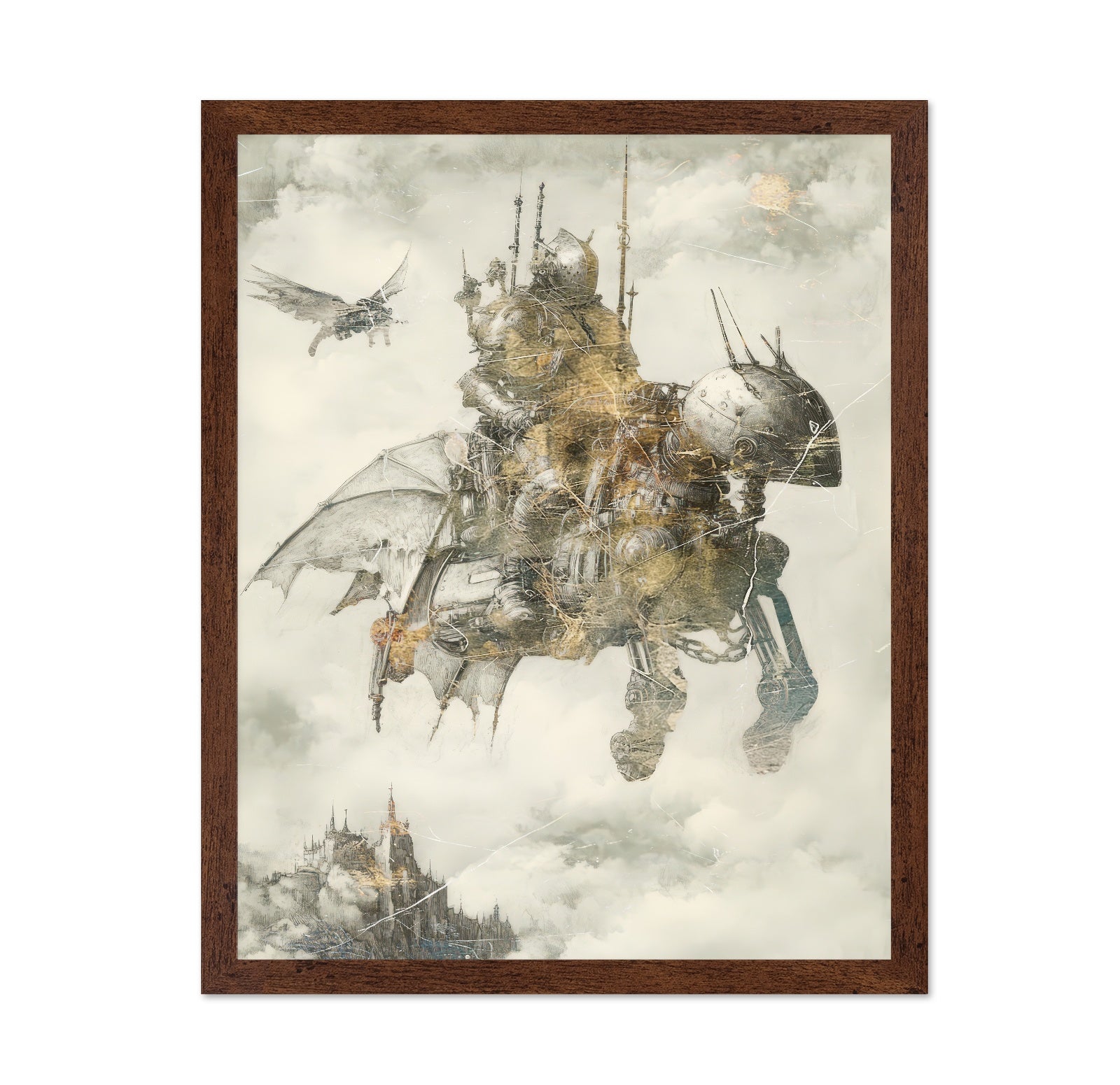 Flying Steampunk Machine