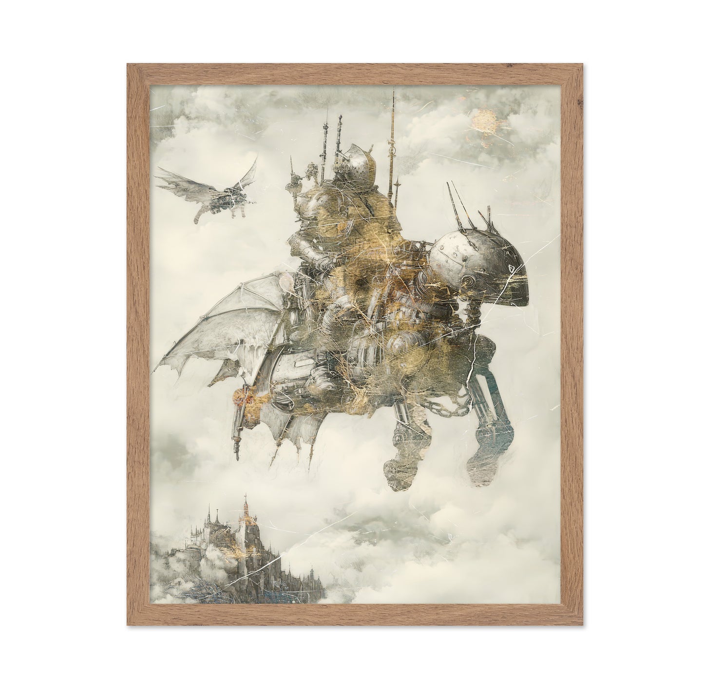 Flying Steampunk Machine