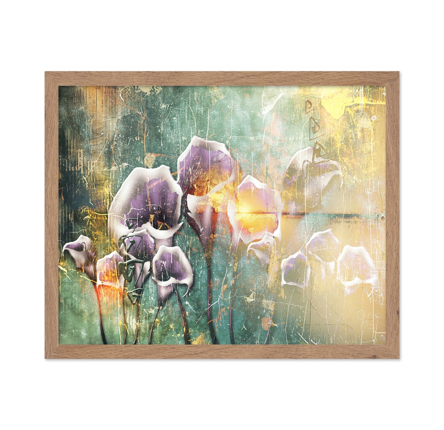 Vintage Floral Abstract No1